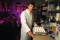 Flu researcher Dan Perez