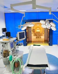 3T MRI scanner and operating theatre at Alder Hey, Liverpool
