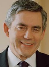 British prime minister Gordon Brown